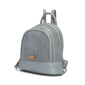Women PU Leather Mini Backpack Girls Rucksack Small Travel Backpack