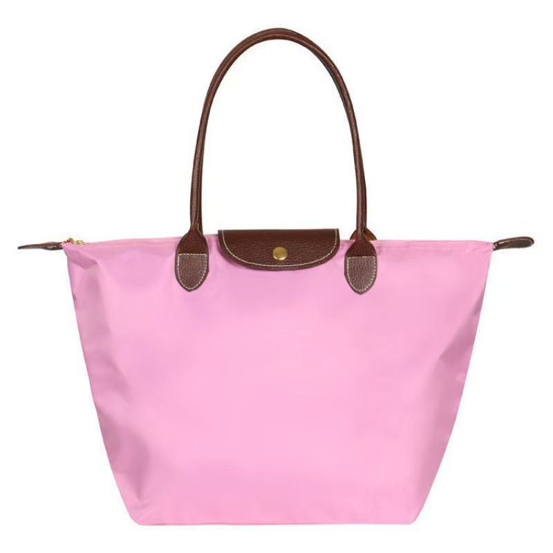 Waterproof Nylon Foldable Tote Bag Women Designer Handbag Large Capacity Shopping Travel Shoulder Bag