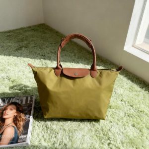 Waterproof Nylon Foldable Tote Bag Women Designer Handbag Large Capacity Shopping Travel Shoulder Bag
