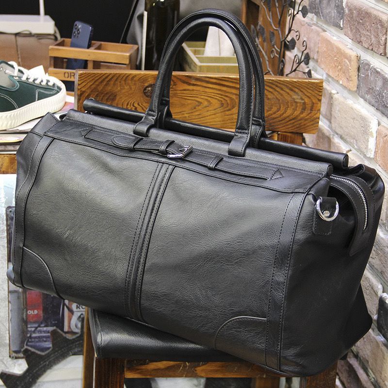 Factory Custom Logo Vintage Leather Weekender Bag Men Large Capacity Travel Duffle Handbag Business Overnight Carry On Luggage Bag